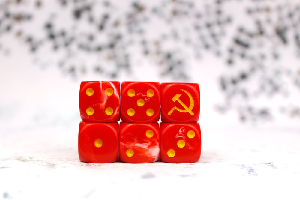 Soviet Dice (ONLINE ORDER ONLY)
