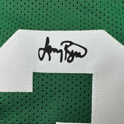 Facsimile Autographed Larry Bird Boston Green Reprint Laser Auto Basketball Jersey Size Men's XL (ONLINE ORDER ONLY)