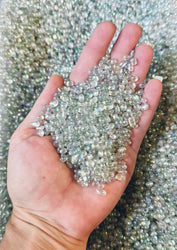 Bulk Crystal Chips, 1 Lb, Rose Quartz, Amethyst, Smoky Quartz, Carnelian, Labradorite, Citrine, Rainbow Moonstone, Black Tourmaline Chips