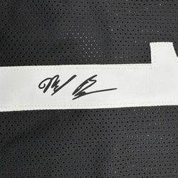 Facsimile Autographed Mikal Bridges Brooklyn Black Reprint Laser Auto Basketball Jersey Size Men's XL (ONLINE ORDER ONLY)