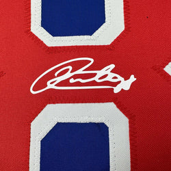 Facsimile Autographed Patrick Kane New York Blue Reprint Laser Auto Hockey Jersey Size Men's XL (ONLINE ORDER ONLY)