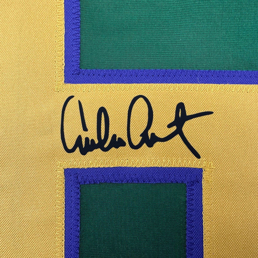 Facsimile Autographed Emilio Estevez Gordon Bombay Green Reprint Laser Auto Hockey Jersey Size Men's XL (ONLINE ORDER ONLY)