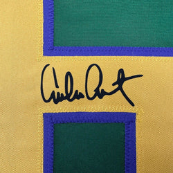 Facsimile Autographed Emilio Estevez Gordon Bombay Green Reprint Laser Auto Hockey Jersey Size Men's XL (ONLINE ORDER ONLY)