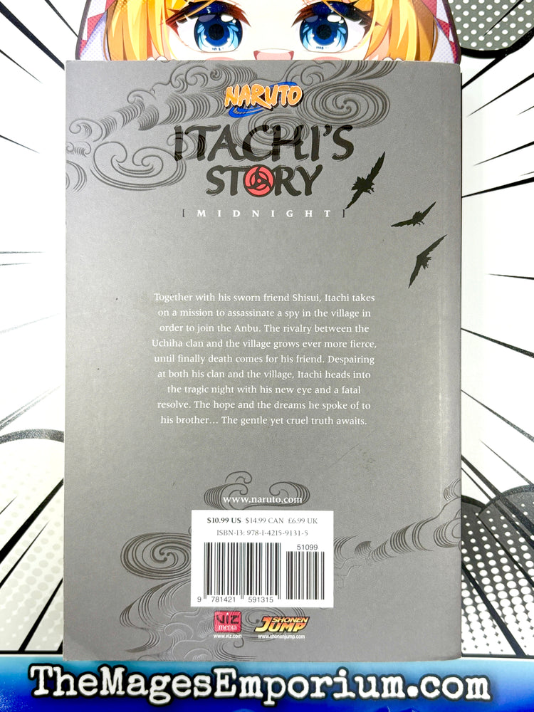 Naruto Itachi's Story Midnight Light Novel (Online Order Only)