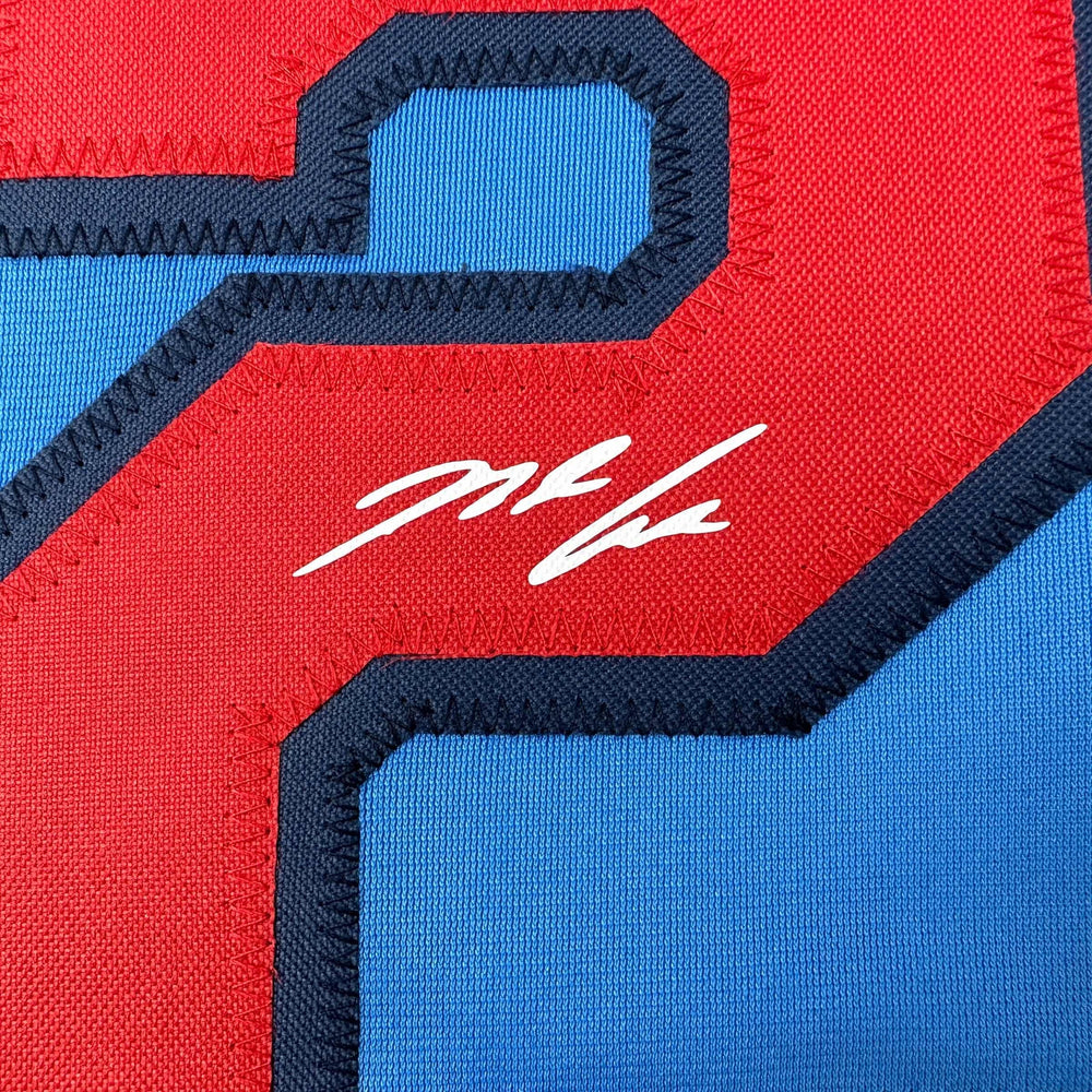 Facsimile Autographed Nolan Arenado St. Louis Blue Reprint Laser Auto Baseball Jersey Size Men's XL (ONLINE ORDER ONLY)