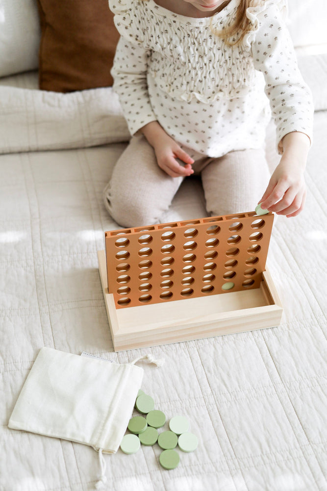 Wooden Four in a Row (ONLINE ORDER ONLY)