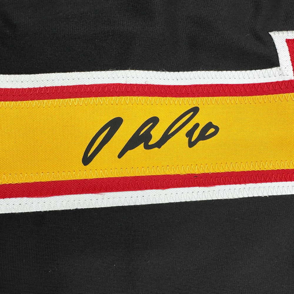 Facsimile Autographed Pavel Bure Vancouver Black Reprint Laser Auto Hockey Jersey Size Men's XL (ONLINE ORDER ONLY)