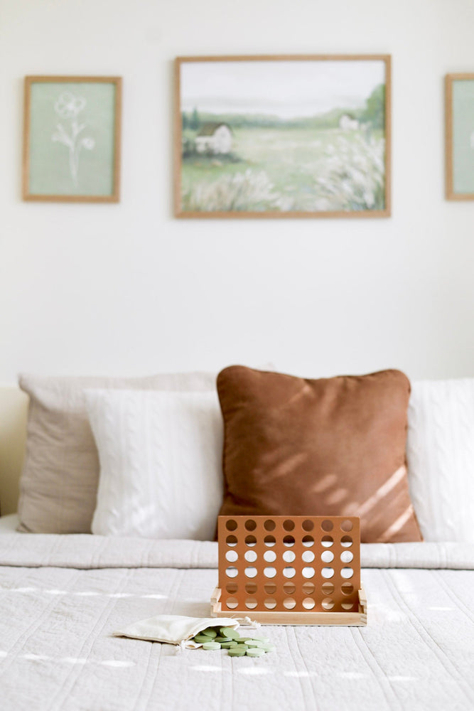 Wooden Four in a Row (ONLINE ORDER ONLY)