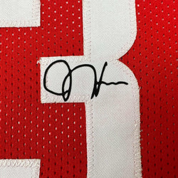 Facsimile Autographed James Harden Houston Red Reprint Laser Auto Basketball Jersey Size Men's XL (ONLINE ORDER ONLY)