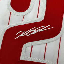 Facsimile Autographed Kyle Schwarber Philadelphia Pinstripe Reprint Laser Auto Baseball Jersey Size Men's XL (ONLINE ORDER ONLY)