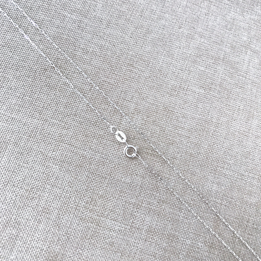 18" - 925 India Sterling Silver Chain - Super Fine - 18 Inch - Wholesale Chain - Spring Ring Clasp - .925 India Stamped - Cable Chain (ONLINE ORDER ONLY)