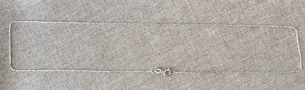 18" - 925 India Sterling Silver Chain - Super Fine - 18 Inch - Wholesale Chain - Spring Ring Clasp - .925 India Stamped - Cable Chain (ONLINE ORDER ONLY)