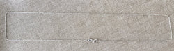 18" - 925 India Sterling Silver Chain - Super Fine - 18 Inch - Wholesale Chain - Spring Ring Clasp - .925 India Stamped - Cable Chain (ONLINE ORDER ONLY)
