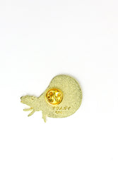 Chambered Nautilus Enamel Pin (Nautilus pompilius)