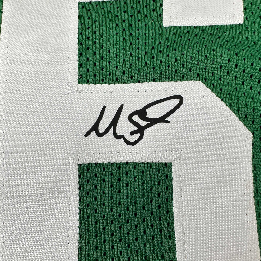 Facsimile Autographed Marcus Smart Boston Green Reprint Laser Auto Basketball Jersey Size Men's XL (ONLINE ORDER ONLY)