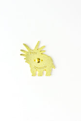 Styracosaurus Enamel Pin (Styracosaurus albertensis)