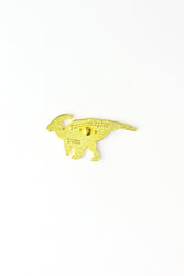 Parasaurolophus Enamel Pin (Parasaurolophus walkeri)