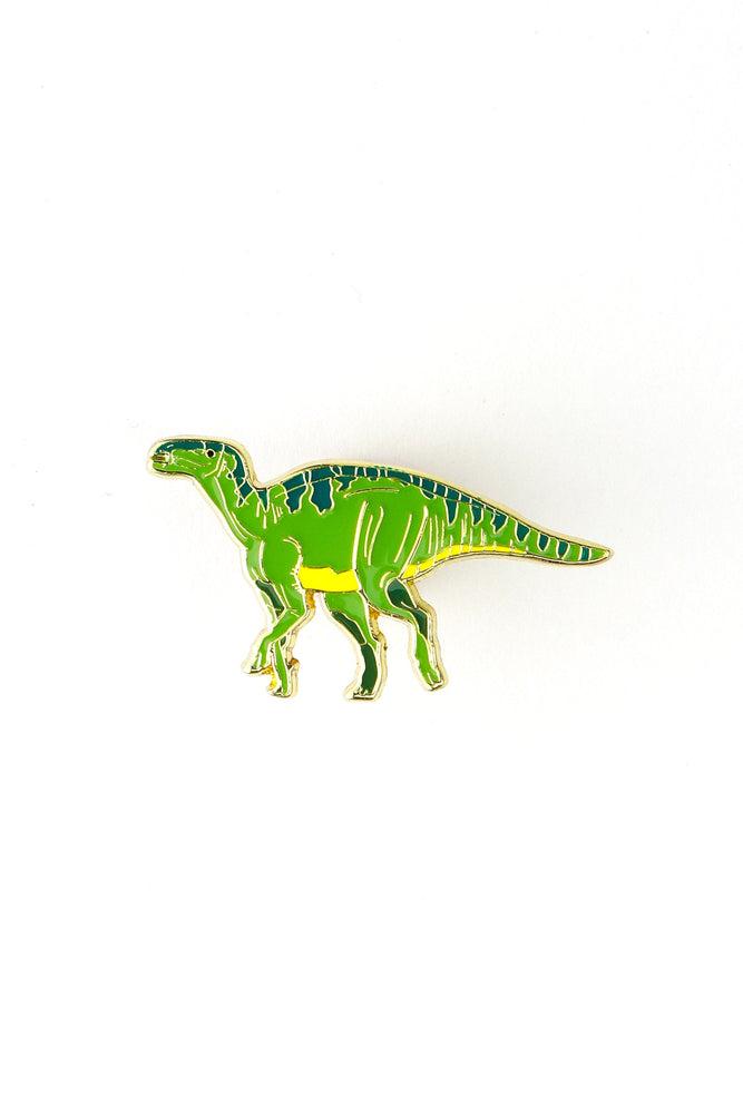 Iguanodon Enamel Pin (Iguanodon bernissartensis)