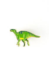 Iguanodon Enamel Pin (Iguanodon bernissartensis)