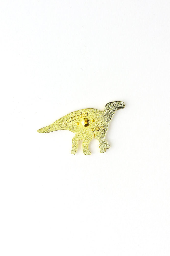 Iguanodon Enamel Pin (Iguanodon bernissartensis)
