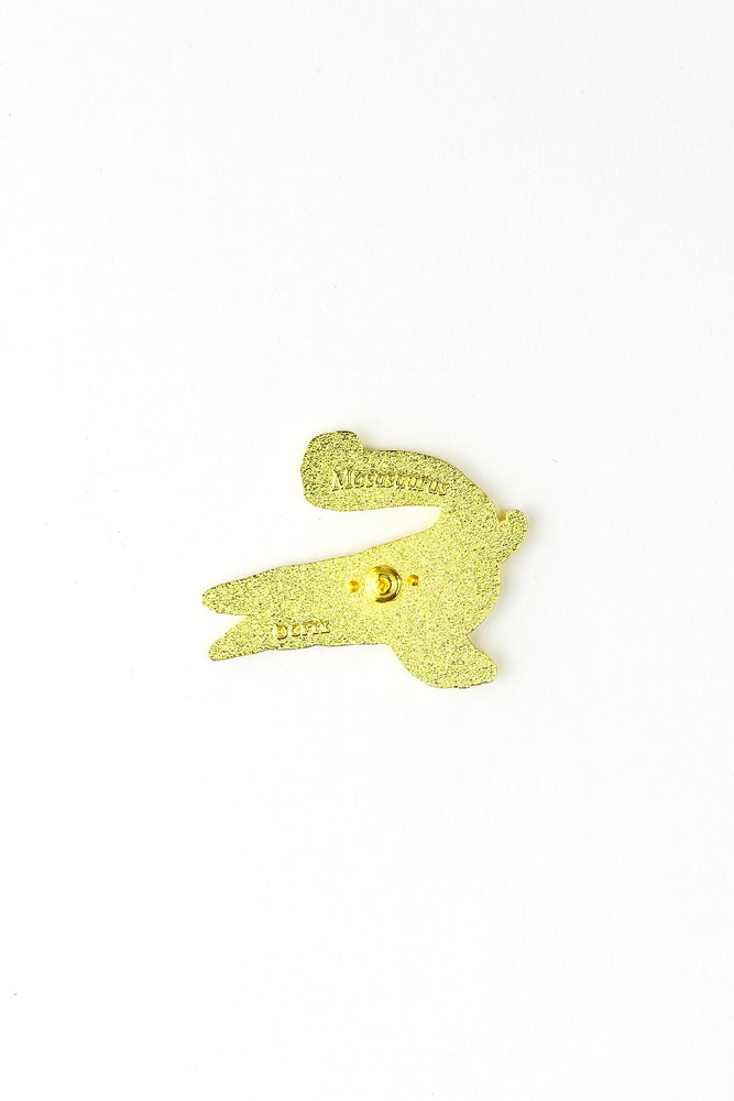 Mosasaurus Enamel Pin (Mosasaurus hoffmanni)