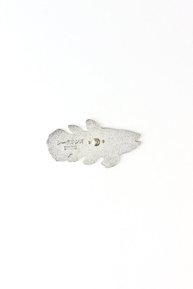 Coelacanth Enamel Pin (Coelacanthiformes)