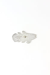 Coelacanth Enamel Pin (Coelacanthiformes)