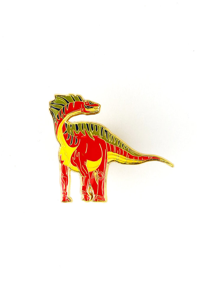 Amargasaurus Enamel Pin (Amargasaurus cazaui)