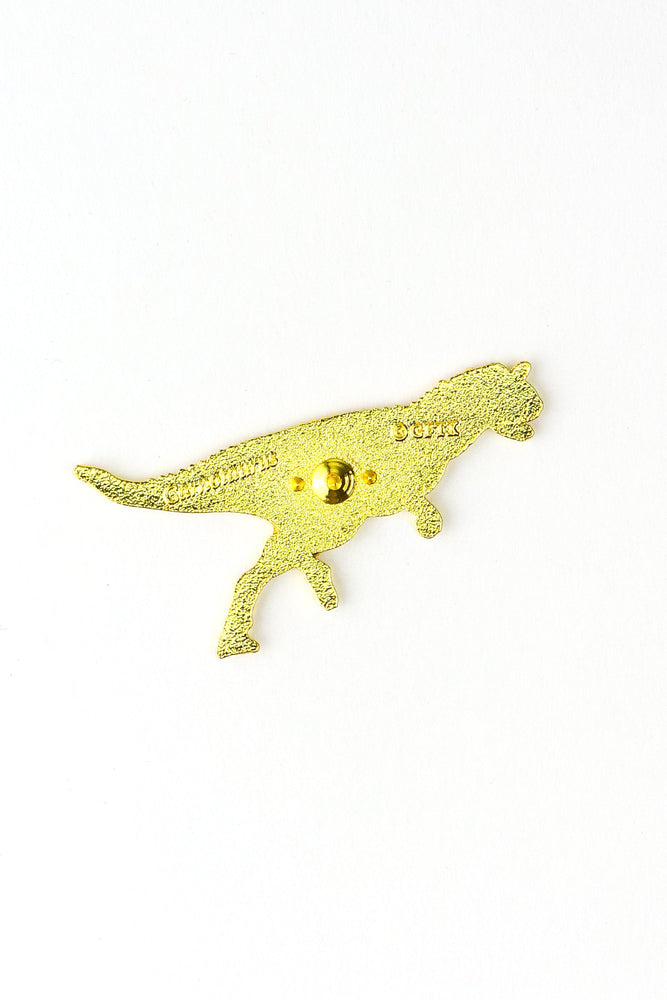 Carnotaurus Enamel Pin (Carnotaurus sastrei)