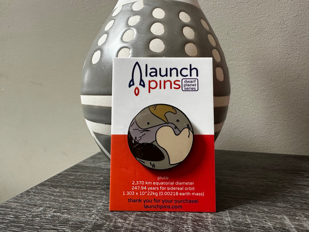 Pluto Hard Enamel Pin