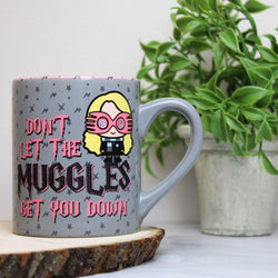 Harry Potter Luna Lovegood "Don't Let the Muggles Get You Down" 14oz. Ceramic Mug (ONLINE ORDER ONLY)