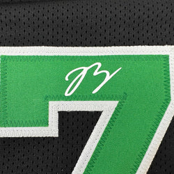 Facsimile Autographed Jaylen Brown Boston Black Reprint Laser Auto Basketball Jersey Size Men's XL (ONLINE ORDER ONLY)