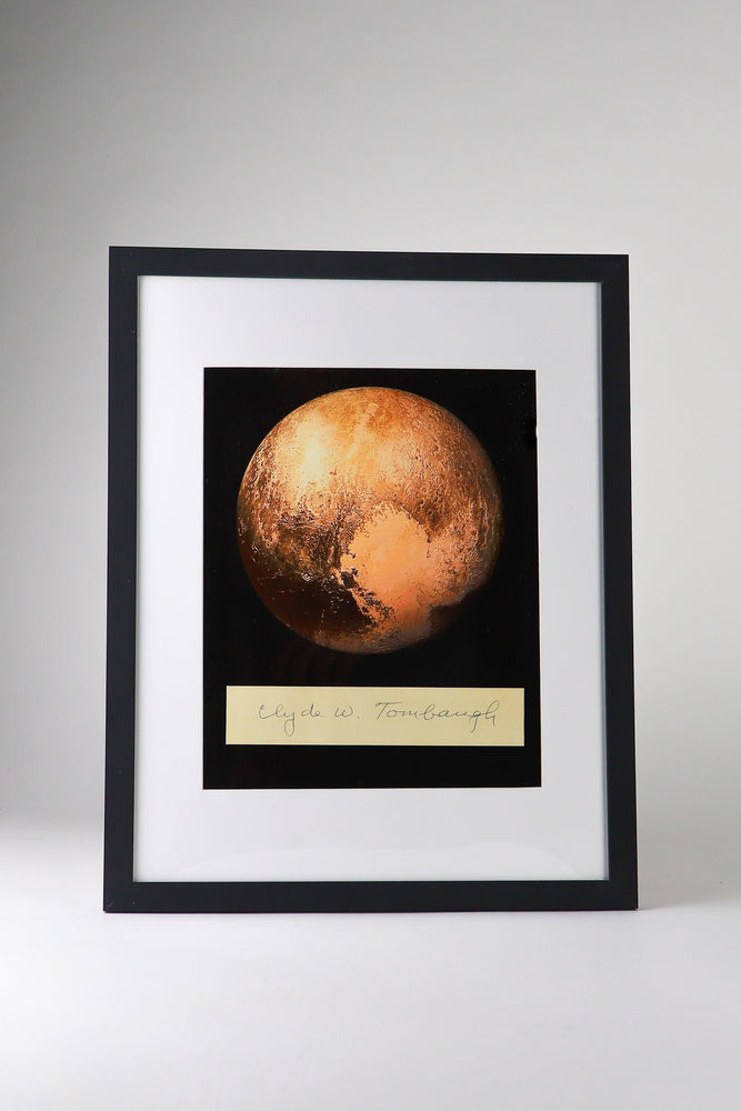 Clyde Tombaugh Autograph: The Man Who Discovered Pluto (ONLINE ORDER ONLY)