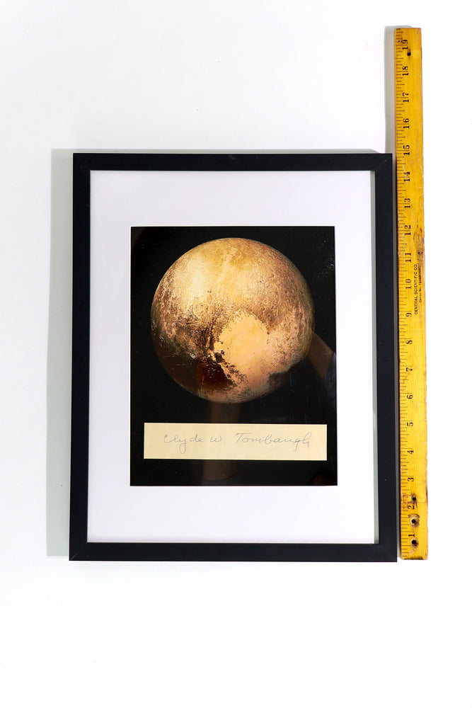 Clyde Tombaugh Autograph: The Man Who Discovered Pluto (ONLINE ORDER ONLY)