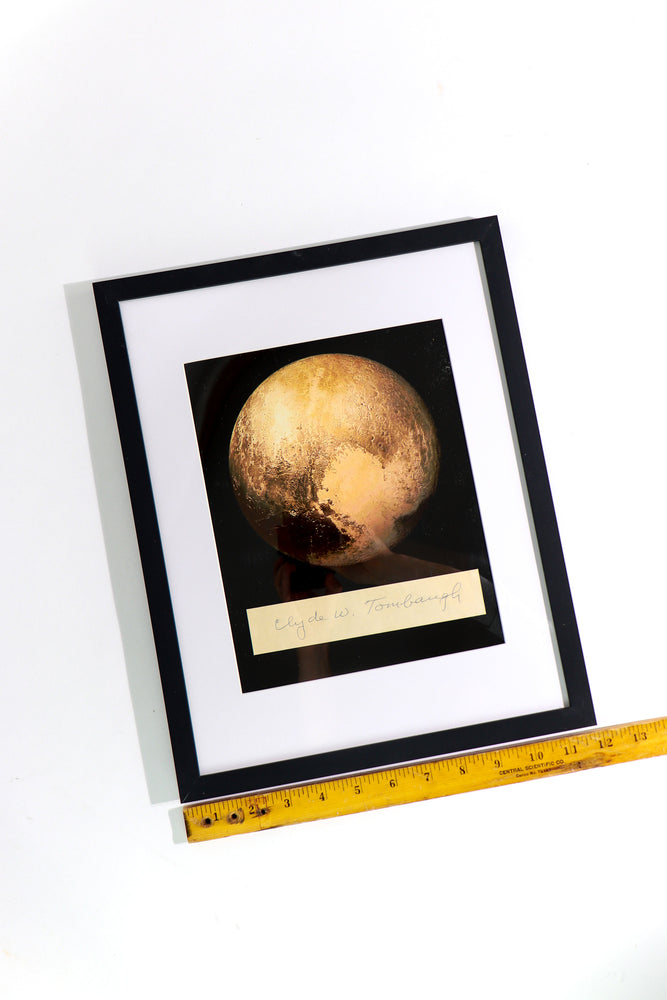 Clyde Tombaugh Autograph: The Man Who Discovered Pluto (ONLINE ORDER ONLY)