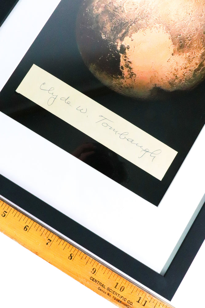Clyde Tombaugh Autograph: The Man Who Discovered Pluto (ONLINE ORDER ONLY)