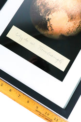 Clyde Tombaugh Autograph: The Man Who Discovered Pluto (ONLINE ORDER ONLY)