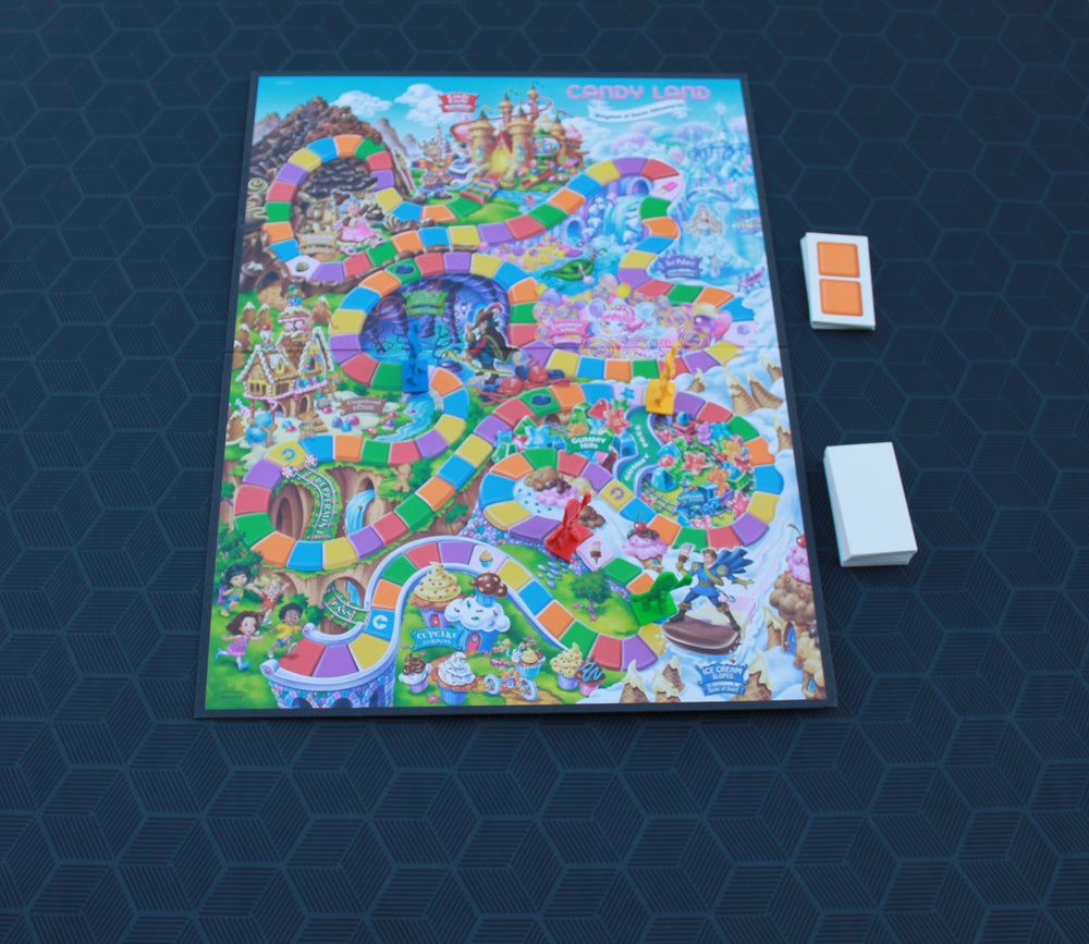 Geometric Pattern Mat 36" x 36" with Bag | Board Game Puzzle Mat (Online Order Only)