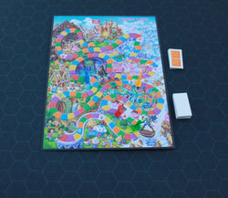 Geometric Pattern Mat 36" x 36" with Bag | Board Game Puzzle Mat (Online Order Only)