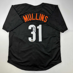 Facsimile Autographed Cedric Mullins Baltimore Black City Connect Reprint Laser Auto Baseball Jersey Size Men's XL (ONLINE ORDER ONLY)