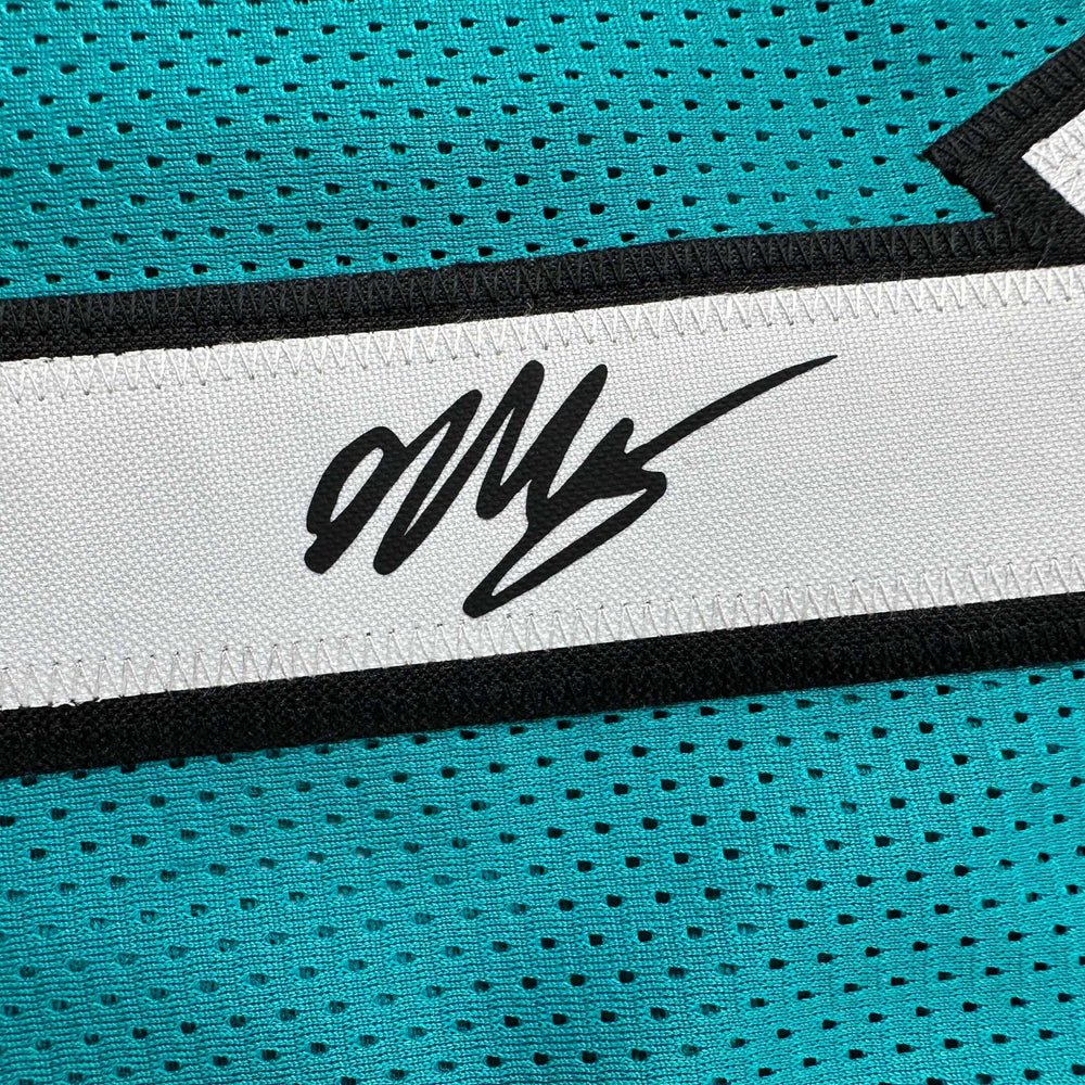 Facsimile Autographed Victor Wembanyama San Antonio Teal Retro Reprint Laser Auto Basketball Jersey Size Men's XL (ONLINE ORDER ONLY)