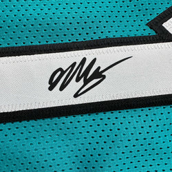 Facsimile Autographed Victor Wembanyama San Antonio Teal Retro Reprint Laser Auto Basketball Jersey Size Men's XL (ONLINE ORDER ONLY)