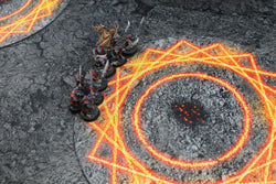 Double Sided 7.57" Neoprene Objective Markers - Fire and Ice (Online Order Only)