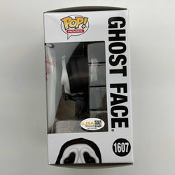 Autographed/Signed Skeet Ulrich Inscribed Billy Ghostface Scream Funko Pop #1607 Movie Figurine Toy JSA COA