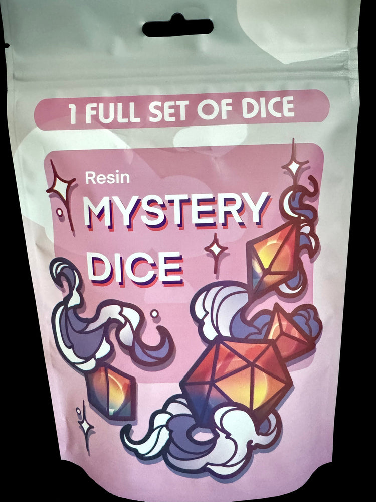 DnD Mystery Dice Set (7 pcs) - Chic & Shabby (ONLINE ORDER ONLY)