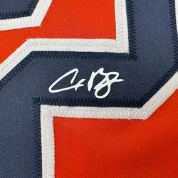 Facsimile Autographed Alex Bregman Houston Orange Reprint Laser Auto Baseball Jersey Size Men's XL (ONLINE ORDER ONLY)