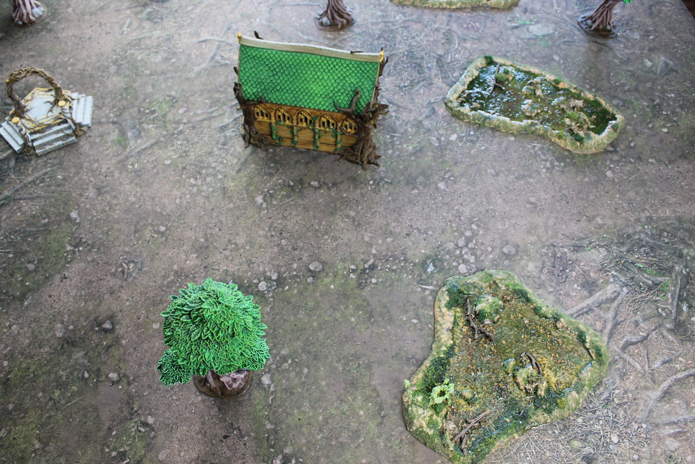 Deep Forest - Neoprene Battle Mat with Bag (Online Order Only)