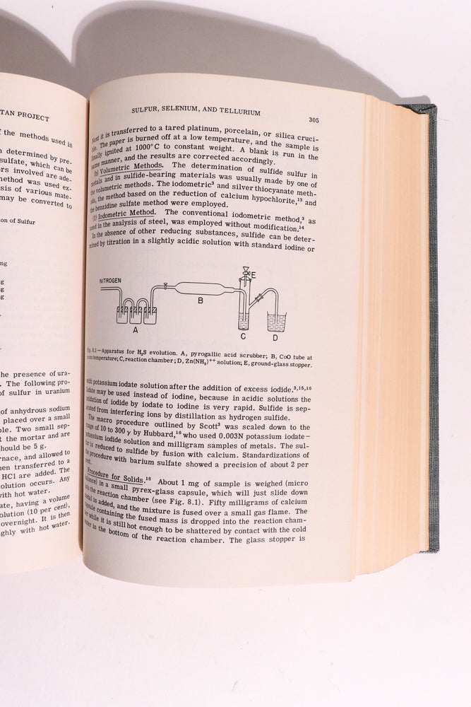 Analytical Chemistry of the Manhattan Project, First Edition 1950 (ONLINE ORDER ONLY)