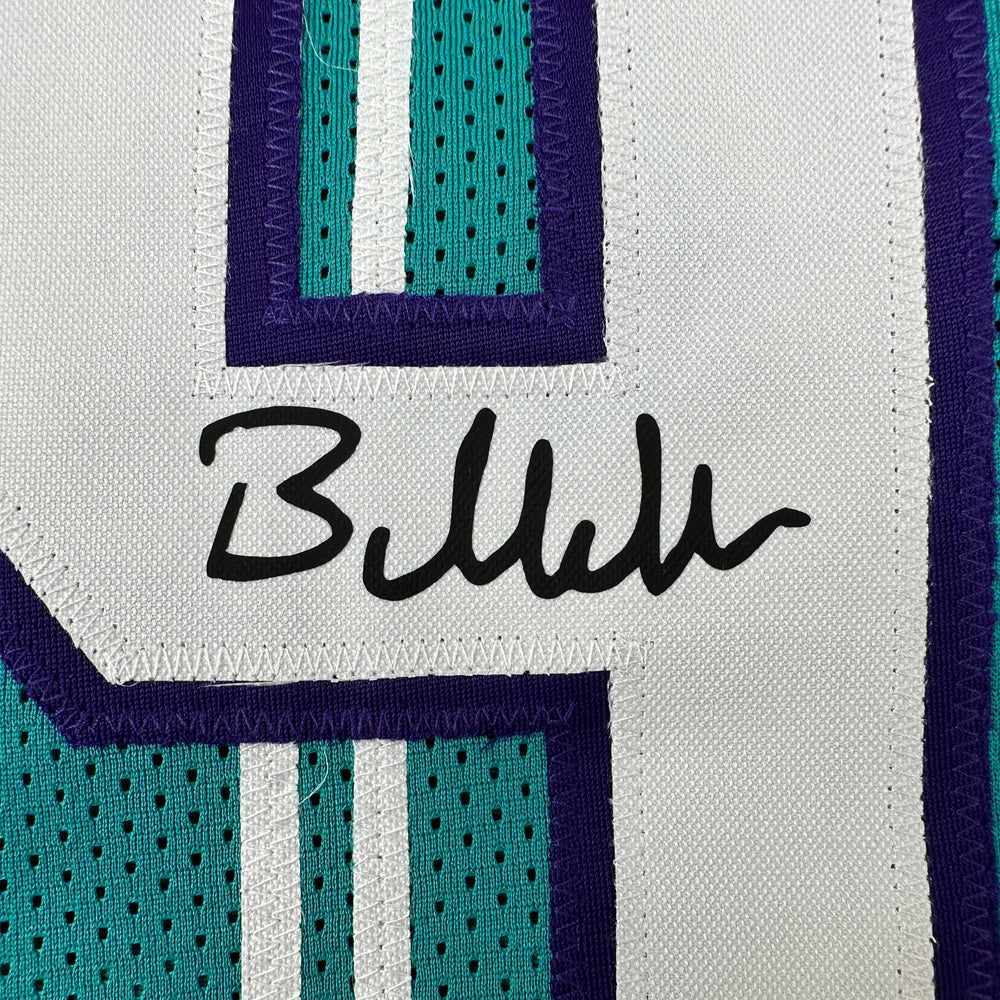 Facsimile Autographed Brandon Miller Charlotte Teal Reprint Laser Auto Basketball Jersey Size Men's XL (ONLINE ORDER ONLY)