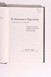 Evolutionary Operation: A Statistical Method for Process Improvement — Box & Draper, 1969